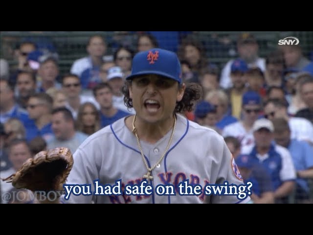 The umps miss a swing call and Jason Vargas gets so mad, a breakdown