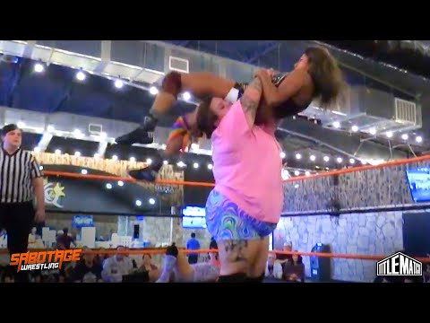 Ashley Vox & Delmi Exo vs Phoebe & Baby D - Sabotage Women's Wrestling | Vendetta 2019