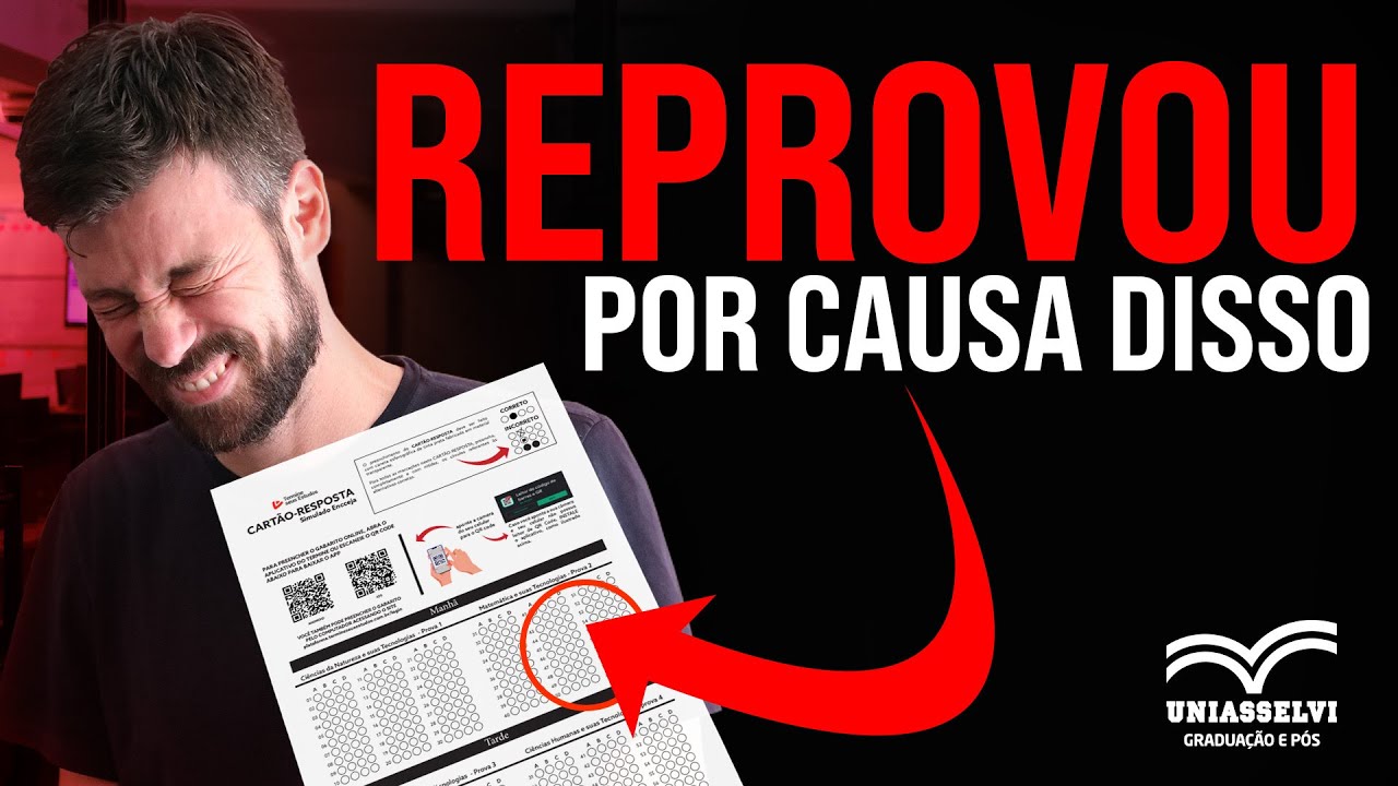 ENCCEJA 2022 - NÃO COMETA ESSE ERRO