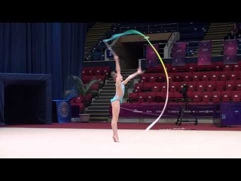 Nina Dzuroskova SVK Slovak Gymnastics Federation Ribbon Irina Deleanu Cup 23 May 2021