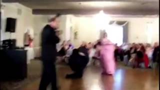 Funny clip | Stout Wedding Groom Falls Down!!