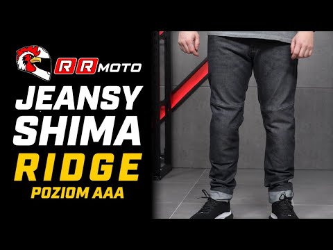 SHIMA RIDGE _ jeansy motocyklowe na AAA