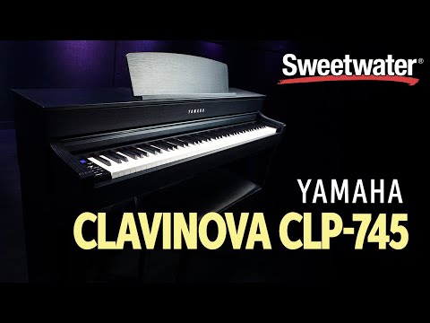 Обзор цифрового пианино Yamaha CLP-745