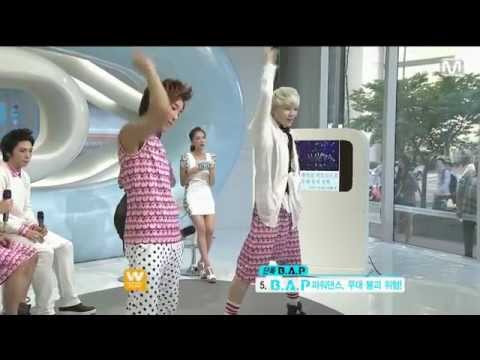 120906 B.A.P "Jong Up & Zelo" - Dancing Warrior, Power, & No Mercy Cute