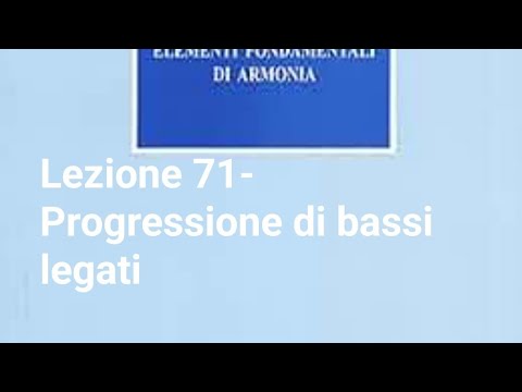 #71 Progressione di bassi legati