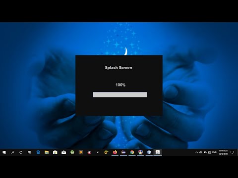 Splash Screen Using Progress Bar In Java Swing With Source Code