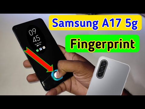 Samsung a17 5g display fingerprint setting/Samsung a17 5g fingerprint screen lock/fingerprint sensor