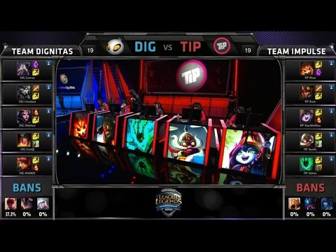NA LCS DIG vs TIP Game 1 Highlights (NA LCS Spring 2015)