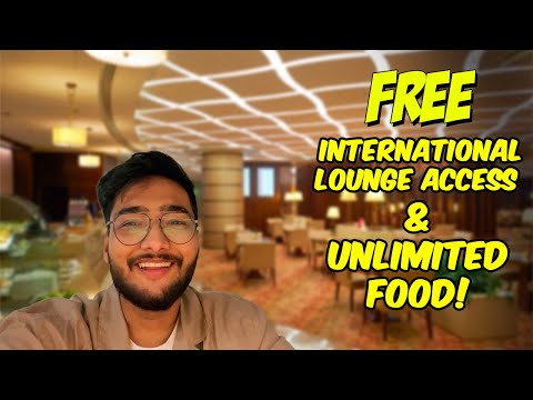 Como acessar o Lounge do Aeroporto Internacional GRATUITAMENTE em qualquer país. 🌍