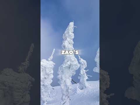 Zao Onsen – Japan’s Legendary Hot Springs &amp; Snow Monsters #zaoonsen #skiing #travelshorts #japan