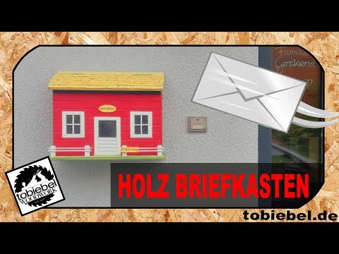 Briefkasten selber bauen⎮Postkasten selber machen⎮Hausbriefkasten bauen⎮tobiebel woodwork