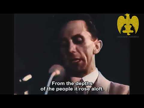 Goebbels Speech at 6th Party Congress, Nuremberg 1934