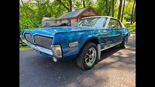 Video Thumbnail for 1968 Mercury Cougar