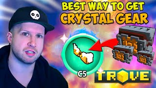 NEW BEST WAY TO GET GEAR IN TROVE (Crystal or otherwise) | Trove Gearcrafter Vault Guide (2024)