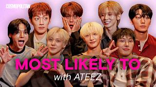 ATEEZ Play "Most Likely To" with Cosmopolitan UK