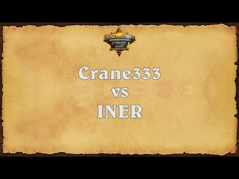 Crane333 vs INER - Europe Spring Championship - Quarterfinal #4