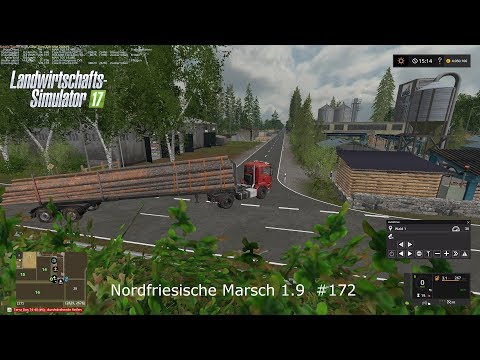 LS17: Nordfriesische Marsch 1.4 #172 - 16m Bäume zum Sägewerk - deutsch