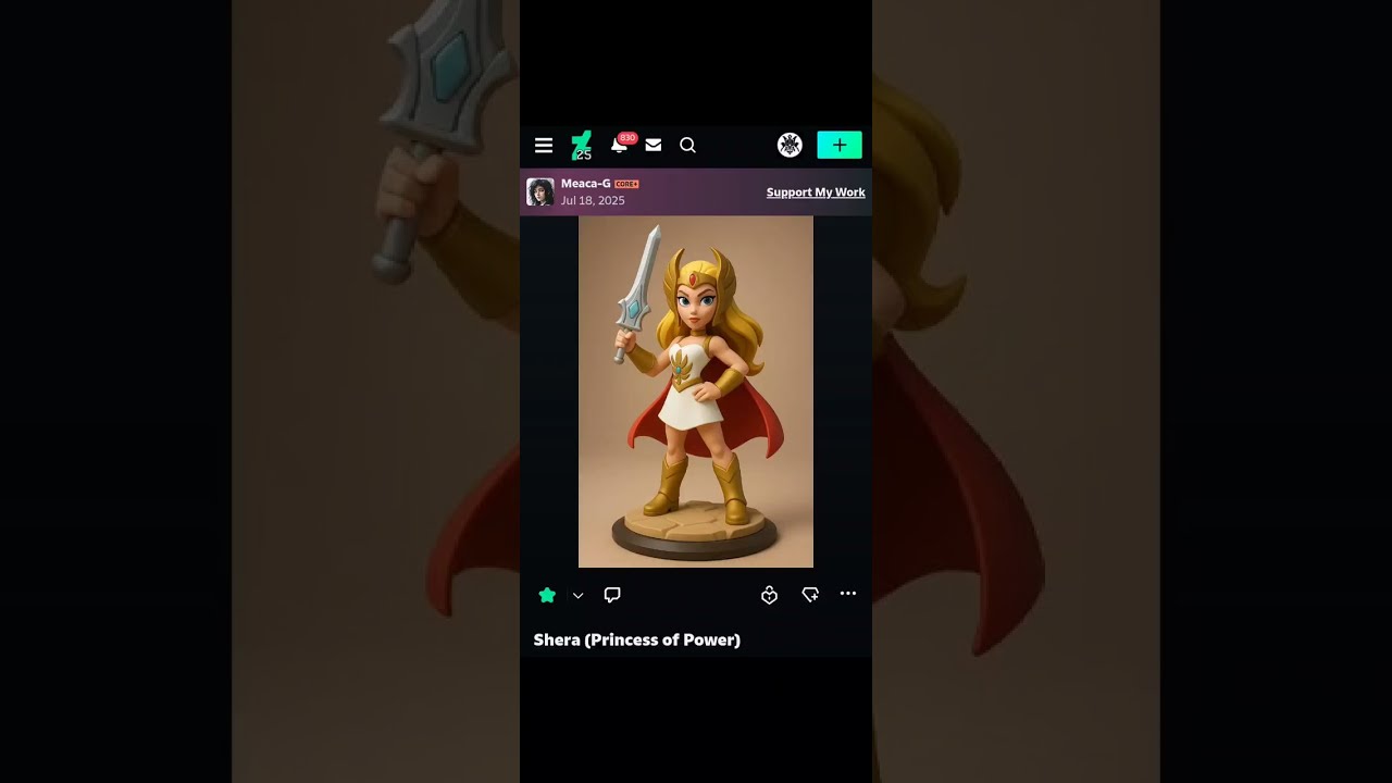 Meaca-G (DeviantArt) • Shera: Princess of Power