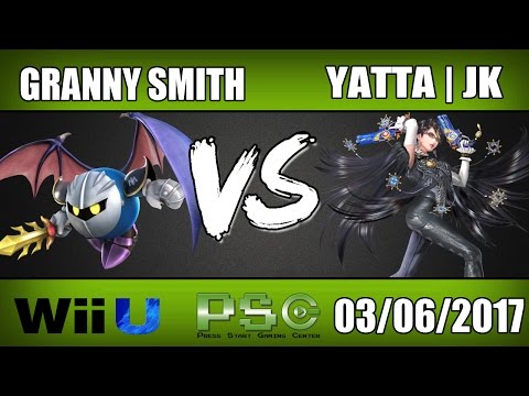 Granny Smith (Meta Knight) vs Yatta | JK (Bayonetta) Winners Qtrs - Wii U - S4M