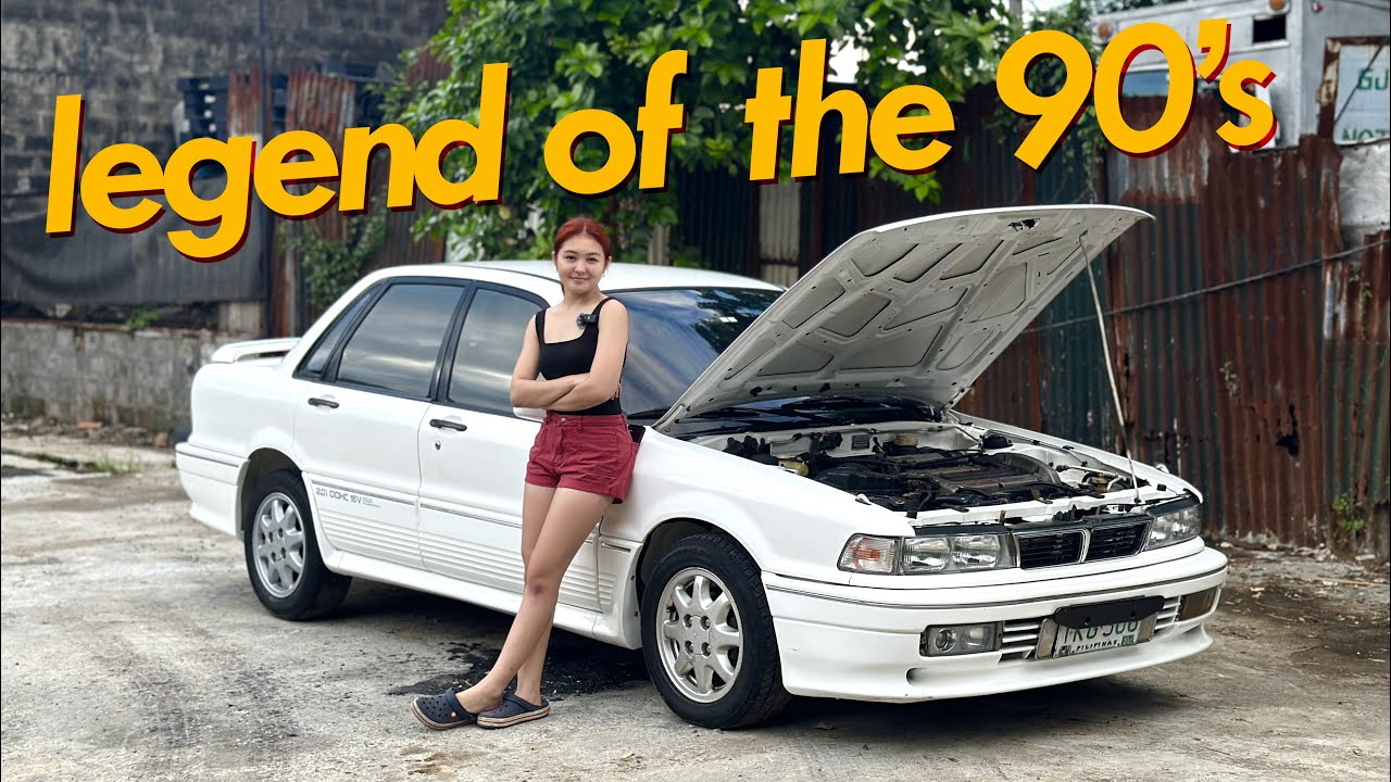1992 MITSUBISHI GALANT FULL CAR REVIEW!!!