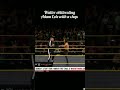 Walter Obliterating Adam Cole With A Chop Wwe Nxt Adamcolebaybay Walter