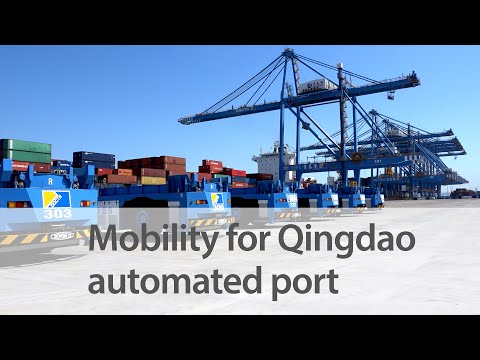 Solução de mobilidade da RADWIN para o porto automatizado de Qingdao