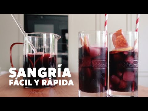 ¡Así hago la SANGRÍA! La RECETA FÁCIL que a todos les encanta
