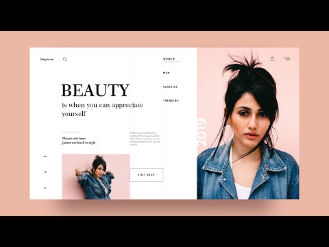 Web Design In Adobe XD | How To Make Website UI Design Using Adobe XD