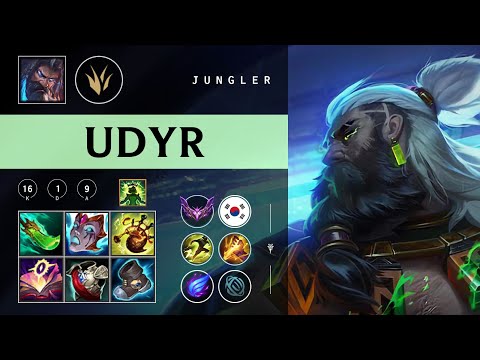 Udyr Jungle vs Zaahen - KR Master Patch 26.01