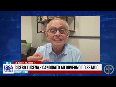 🔥 Programa: Boca Quente Pt. Dois - Sabatina - Cicero Lucena - Candidato ao Governo da Paraíba