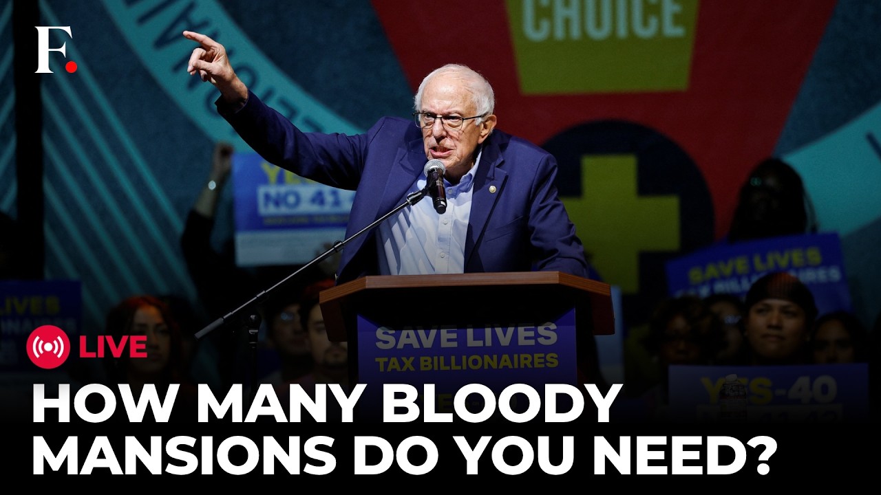 LIVE: 'We Will Enact a National Wealth Tax on Billionaires' Sanders SLAMS Trump In a Fiery Speech