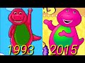 Evolution Of Barney Games 1993 2015