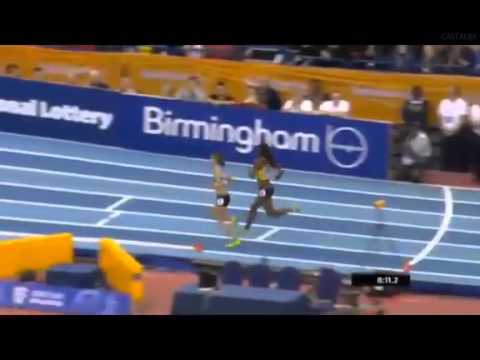 Genzebe Dibaba smashes 2 mile world record