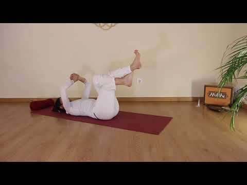 Tonificación del SUELO PÉLVICO en movimiento. Asana dinámica: 🌹 Supta Garudasana 🌹