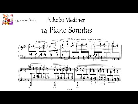 Medtner - 14 Piano Sonatas (Many performers)