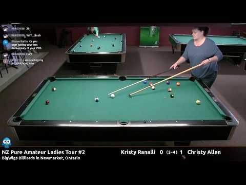 Kristy Ranalli vs Christy Allen (Hotseat) - 2017 NZ Pure Amateur Ladies Tour #2
