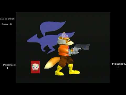 GSS 63 SSBM - HP | Hot Toddy (Jigglypuff) vs. HP | SNCKSOUL (Fox) - Melee LR1