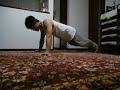 good tempo 120 push ups 腕立て伏せ120回テンポよく