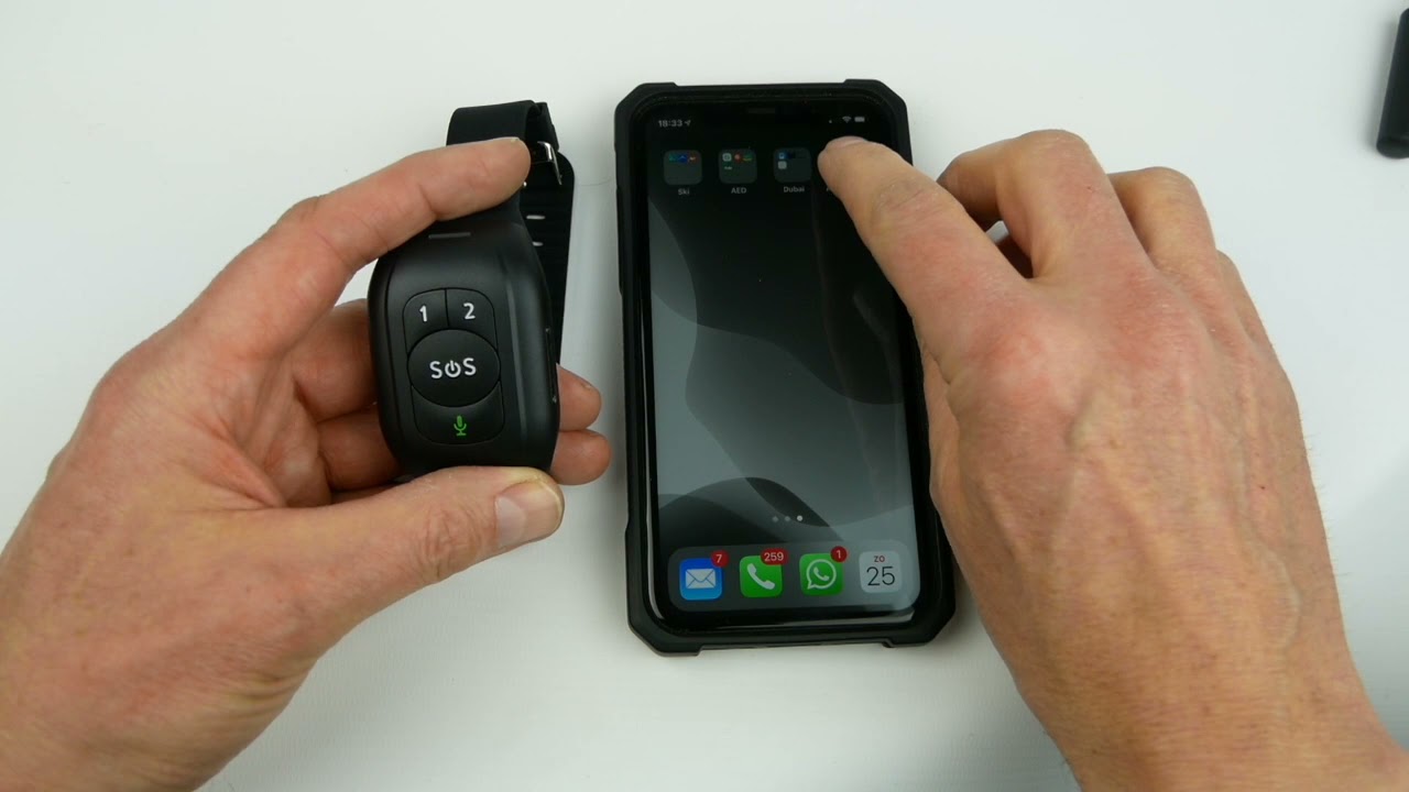 Senioren alarm horloge