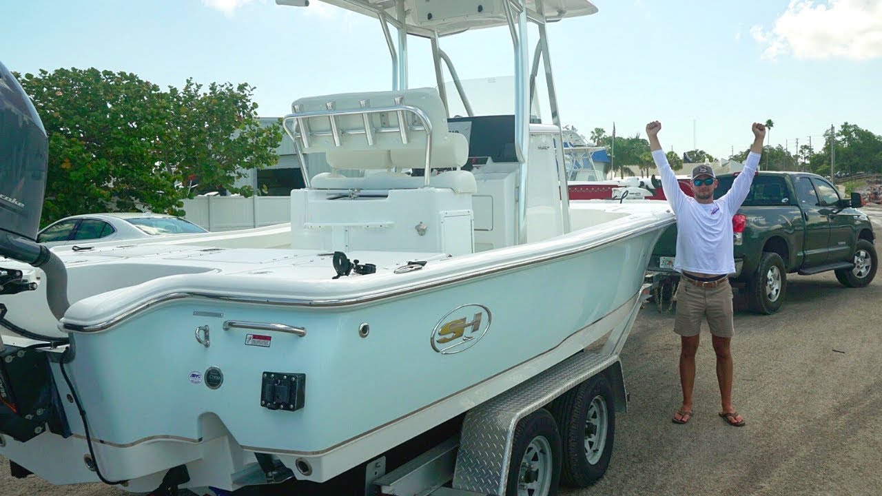 Delivery & Walk-Through 2019 Sea Hunt BX 22 BR