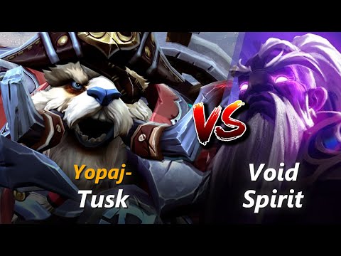 Yopaj- mid Tusk vs Void Spirit | First 10 minutes