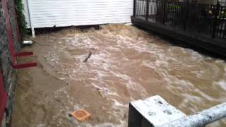 Tiber river flooding
