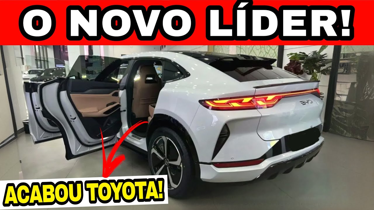 🚨 ADEUS COROLLA CROSS E COMPASS: NOVO SUV COUPE BRASILEIRO DA BYD SERÁ LÍDER!