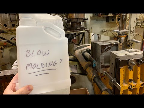 How blow molding works!!