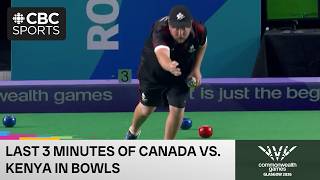 Watch the final throws by Ryan Bester as he DOMINATES in men's bowls win on Commonwealth Games Day 1