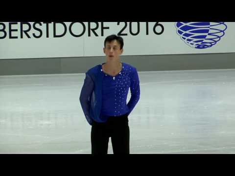 Leandro Parra Cremades-Bronze Men I Freeskate - 2016 Oberstdorf