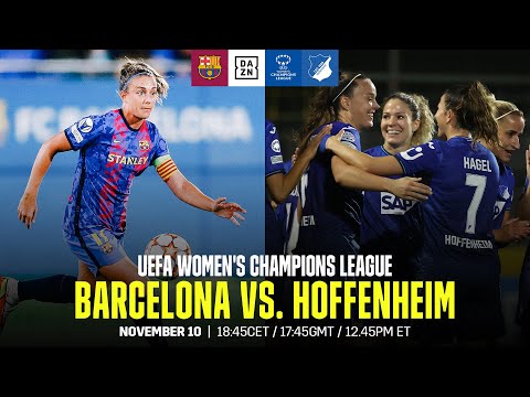 Barcelona vs. Hoffenheim | UEFA Women’s Champions League Matchday 3 Full Match