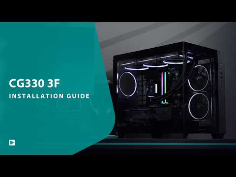 DEEPCOOL CG330 3F 3x120mm Fans w/o PSU Black