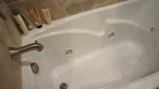 Using the Jacuzzi Tub in the Downstairs Bath