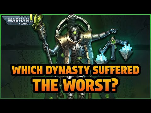 The FIVE Most TRAGIC of NECRON DYNASTIES I Warhammer 40k Lore and Stories